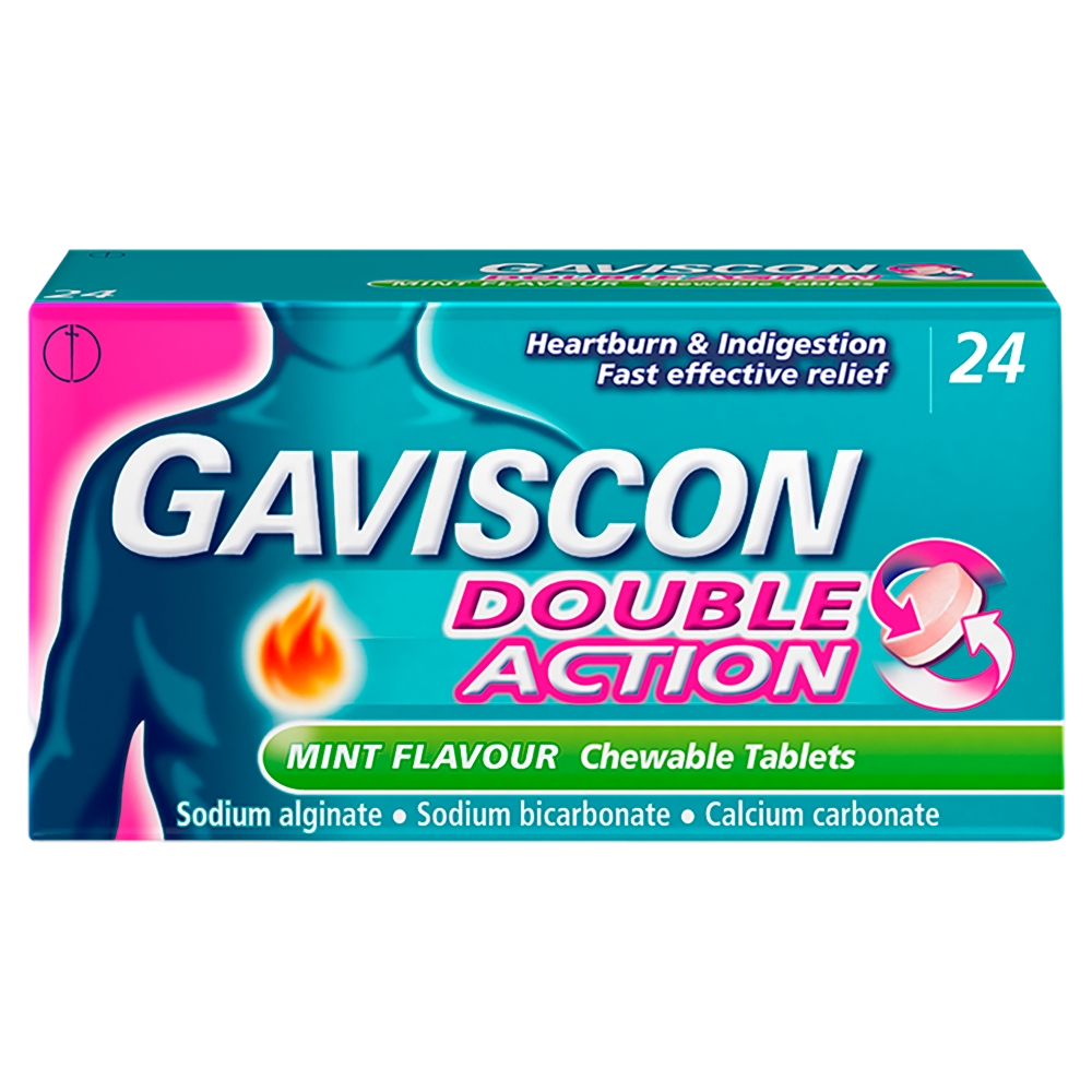 Gaviscon Double Action Heartburn & Indigestion Tablets