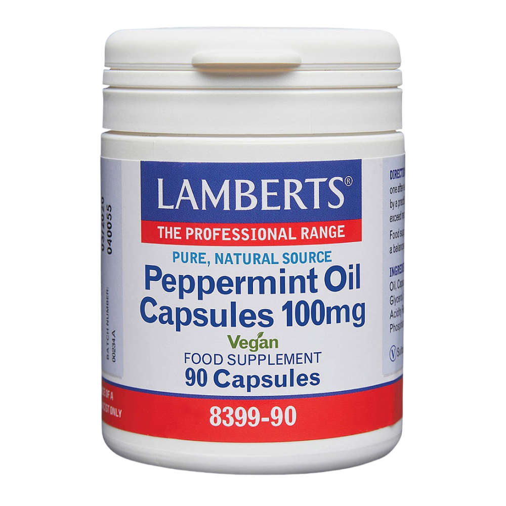 Lamberts Peppermint Oil Capsules 100mg