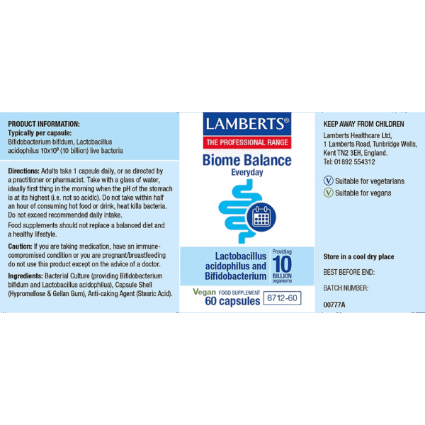 Lamberts Acidophilus Extra 10 Capsules