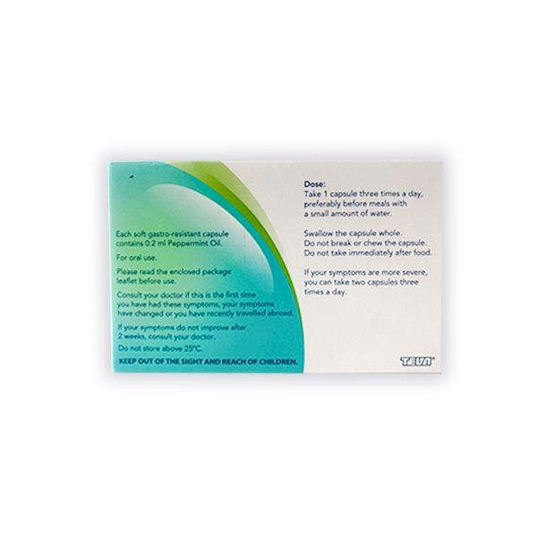 Peppermint Oil Capsules For IBS Relief