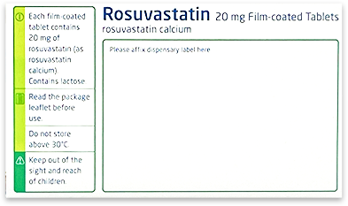 Rosuvastatin Tablets (5mg, 10mg, 20mg, 40mg)