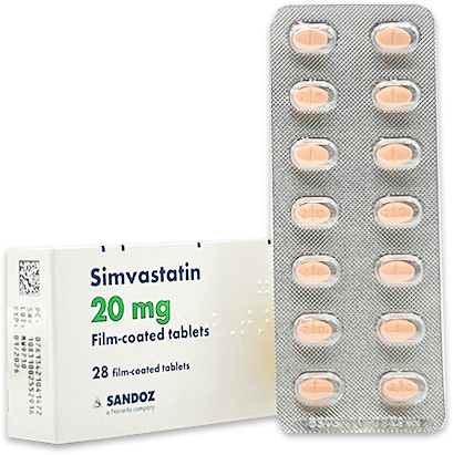 Simvastatin Tablets (10mg, 20mg, 40mg)