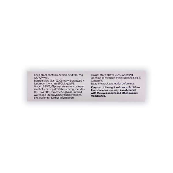 TEST - Skinoren Cream (Azelaic Acid) For Acne