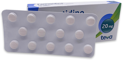 Famotidine Tablets For Acid Reflux (20mg, 40mg)