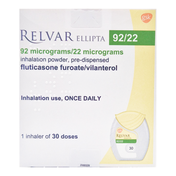 Relvar Ellipta Inhaler