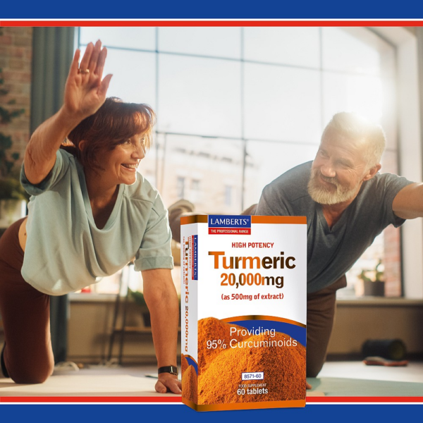 Lamberts High Potency Turmeric 20,000mg