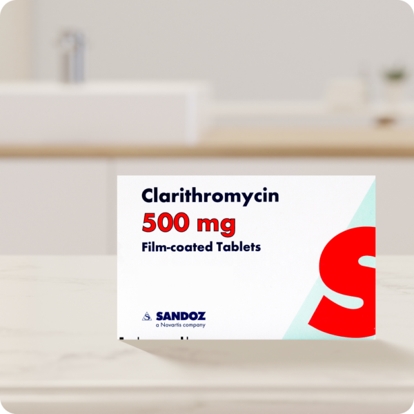 Clarithromycin Tablets For Bacterial Tonsillitis (500mg)