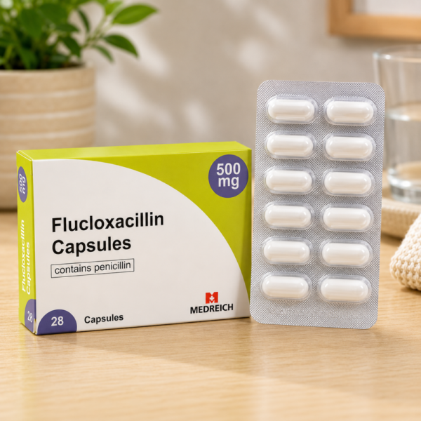 Flucloxacillin Tablets For Infected Insect Bites (500mg)