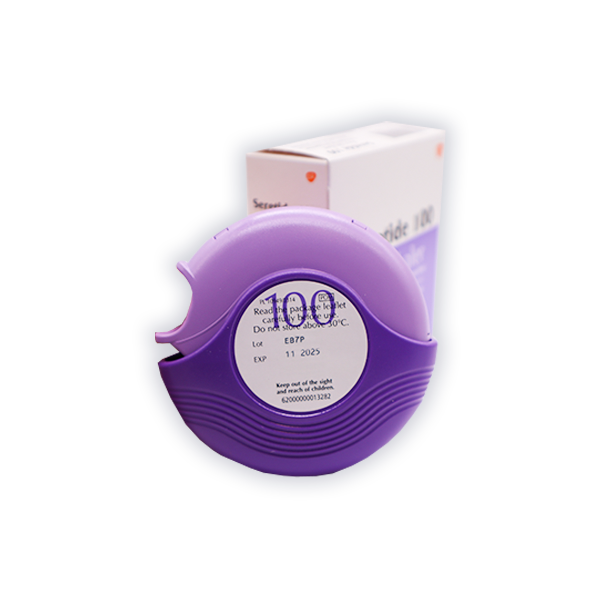 Seretide Accuhaler (100mcg, 250mcg, 500mcg)